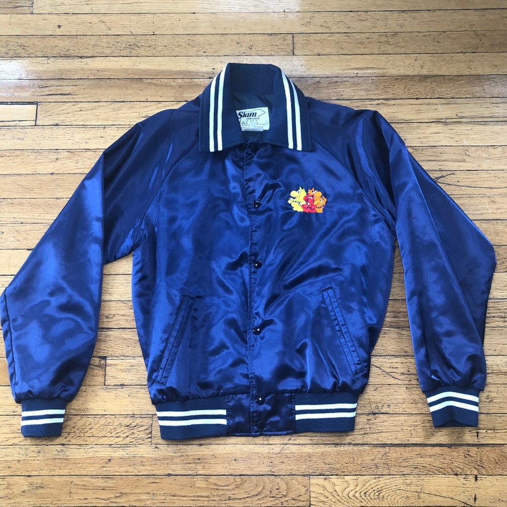 Vintage 90s Hostess Potato Chips Satin Bomber